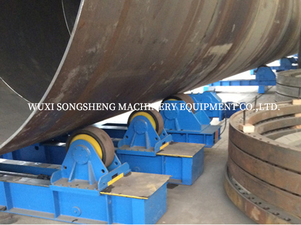 滾輪架使用現場